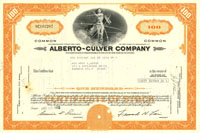 Alberto-Culver Co. - Stock Certificate